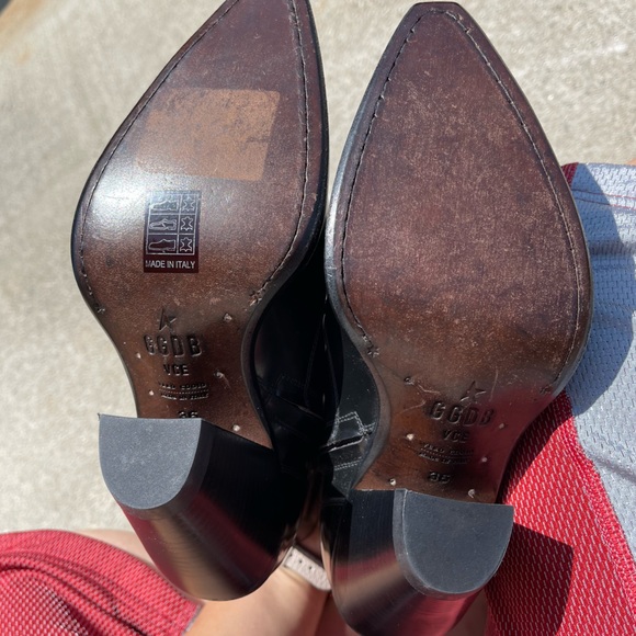 Golden Goose Black Nora Leather Cowboys boots - Picture 8 of 13